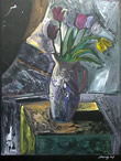 Carlos Almaraz: Still Life With Tulips